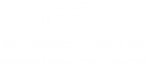 לוגו לבן על רקע שקוף